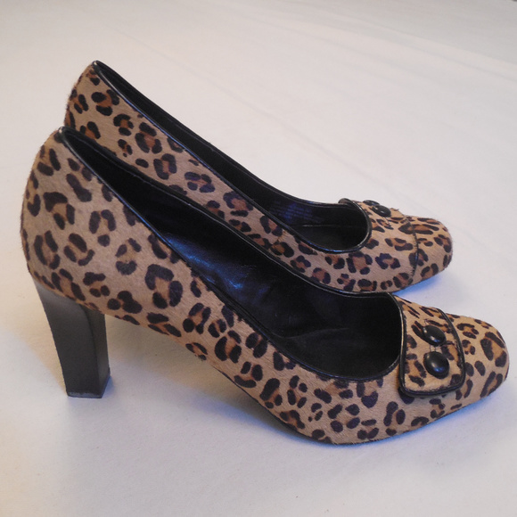 Franco Sarto Shoes - Franco Sarto Heels Pumps Shoe Animal Print Leopard